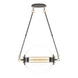 Hubbardton Forge 2016 Black with Brass Accents Stainless Steel Mesh (ZK) Standard Otto Sphere Pendant