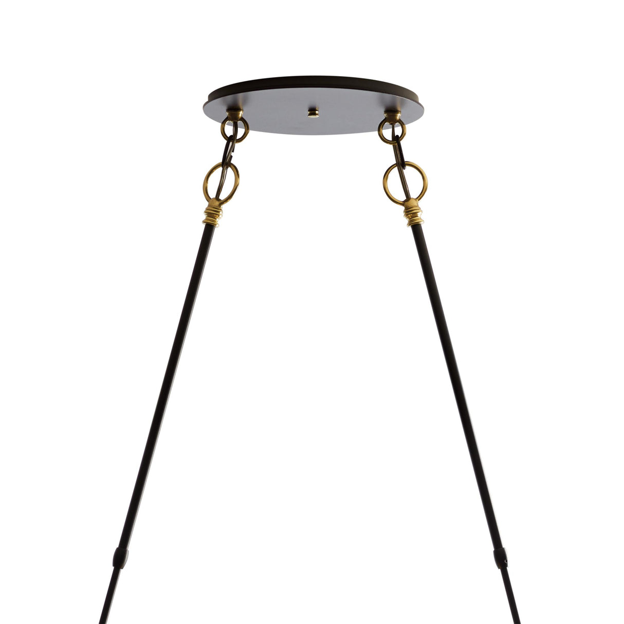 Hubbardton Forge 2016 Black with Brass Accents Stainless Steel Mesh (ZK) Standard Otto Sphere Pendant