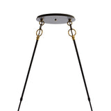 Hubbardton Forge 2016 Black with Brass Accents Stainless Steel Mesh (ZK) Standard Otto Sphere Pendant