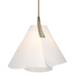 Hubbardton Forge 2011 Soft Gold Spun Frost (SH) Multi Mobius Small Pendant