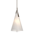 Hubbardton Forge 2011 Bronze Spun Frost (SH) Multi Mobius Tall Pendant