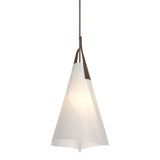 Hubbardton Forge 2011 Bronze Spun Frost (SH) Multi Mobius Tall Pendant