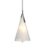 Hubbardton Forge 2011 Dark Smoke Spun Frost (SH) Multi Mobius Tall Pendant
