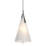 Hubbardton Forge 2011 Oil Rubbed Bronze Spun Frost (SH) Multi Mobius Tall Pendant
