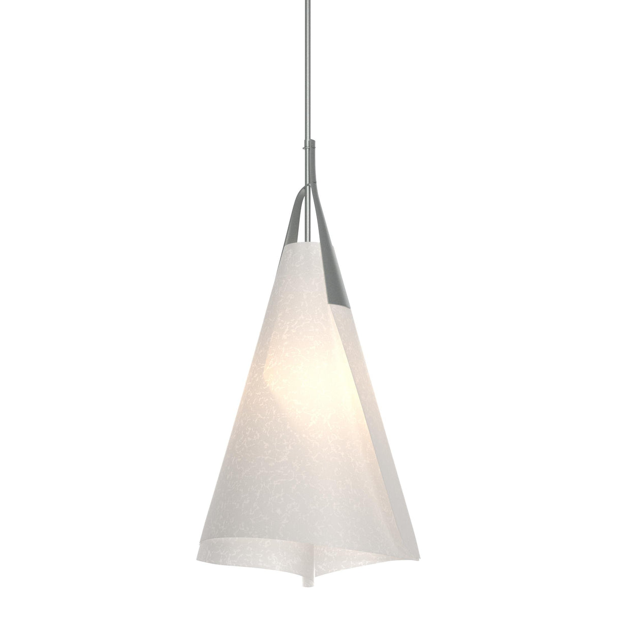 Hubbardton Forge 2011 Vintage Platinum Spun Frost (SH) Multi Mobius Tall Pendant