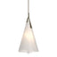 Hubbardton Forge 2011 Soft Gold Spun Frost (SH) Multi Mobius Tall Pendant