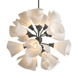 Hubbardton Forge 2021 Oil Rubbed Bronze Spun Frost (SH) Multi Mobius 16-Light Orb Pendant