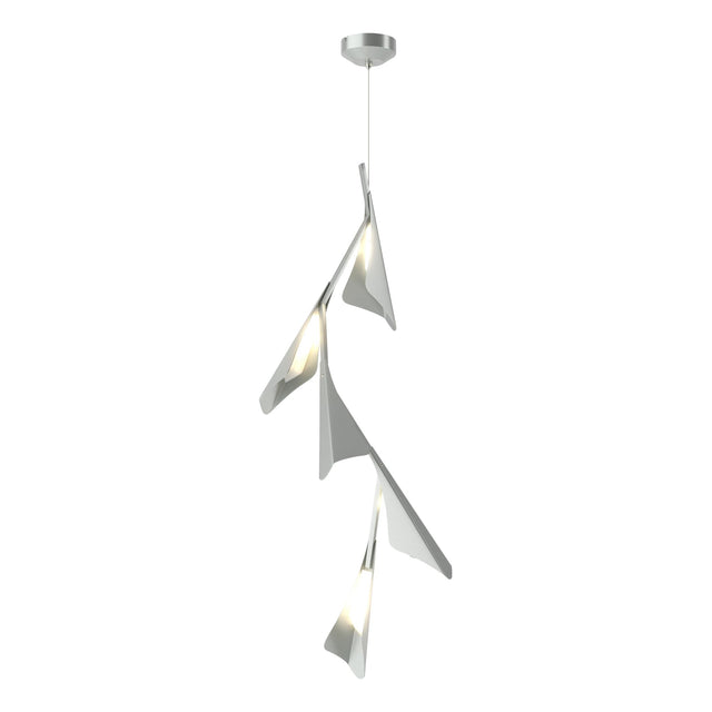 Hubbardton Forge 2020 Vintage Platinum Vintage Platinum Standard Plume 5-Light LED Pendant
