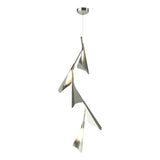 Hubbardton Forge 2020 Sterling Sterling Standard Plume 5-Light LED Pendant