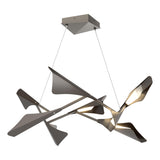 Hubbardton Forge 2020 Dark Smoke Oil Rubbed Bronze Standard Plume 8-Light LED Pendant