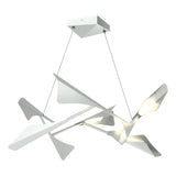 Hubbardton Forge 2020 Vintage Platinum Vintage Platinum Standard Plume 8-Light LED Pendant