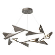Hubbardton Forge 2020 Dark Smoke Dark Smoke Standard Plume 12-Light LED Pendant