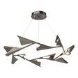 Hubbardton Forge 2020 Oil Rubbed Bronze Dark Smoke Standard Plume 12-Light LED Pendant