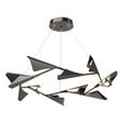 Hubbardton Forge 2020 Oil Rubbed Bronze Oil Rubbed Bronze Standard Plume 12-Light LED Pendant