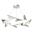 Hubbardton Forge 2020 Vintage Platinum Sterling Standard Plume 12-Light LED Pendant