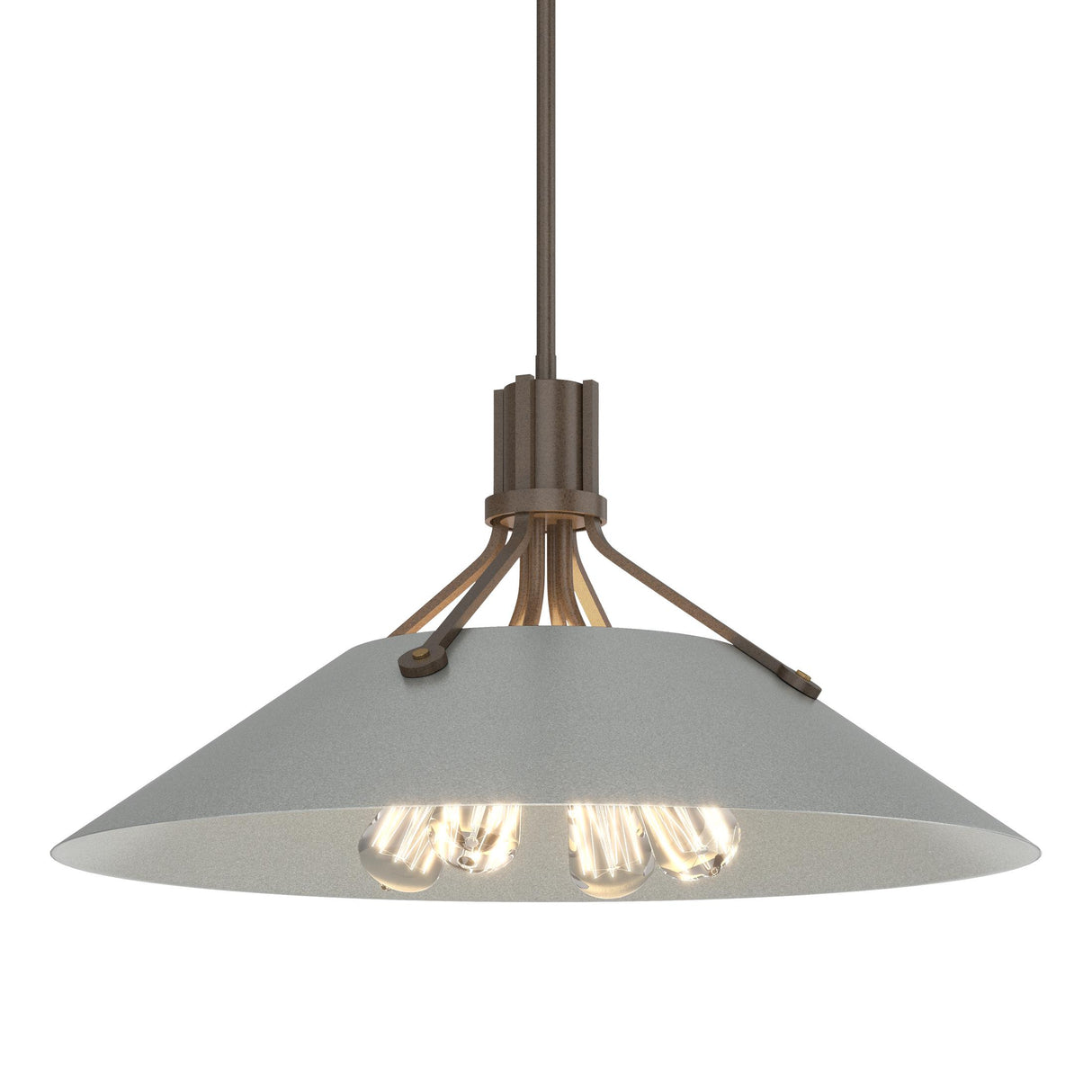 Hubbardton Forge 2017 Bronze Vintage Platinum Multi Henry Pendant