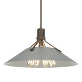 Hubbardton Forge 2017 Bronze Vintage Platinum Multi Henry Pendant