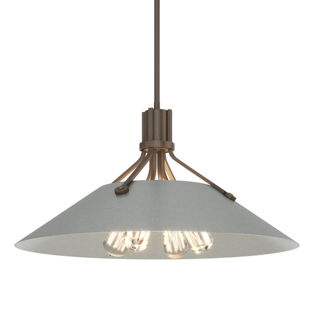 Hubbardton Forge 2017 Bronze Vintage Platinum Multi Henry Pendant