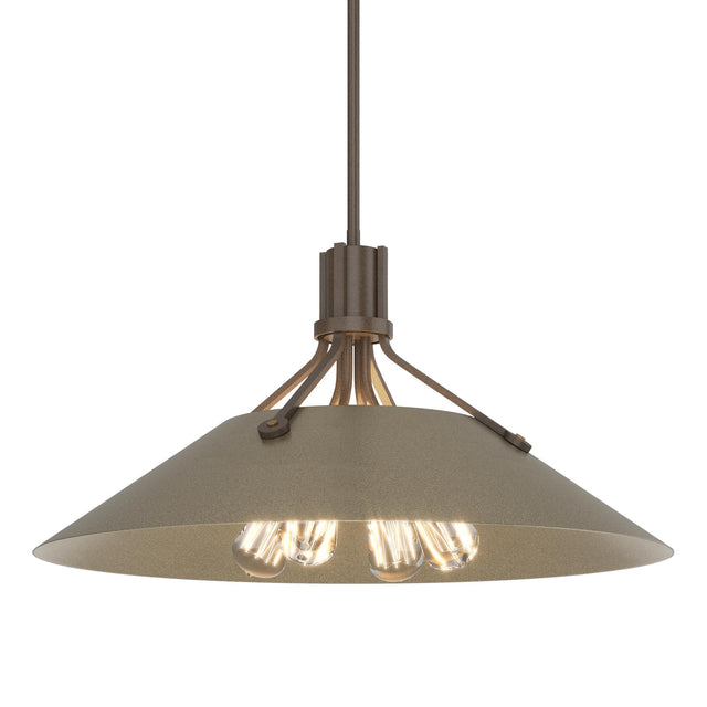 Hubbardton Forge 2017 Bronze Soft Gold Multi Henry Pendant