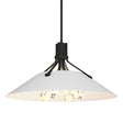 Hubbardton Forge 2017 Black White Multi Henry Pendant