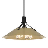 Hubbardton Forge 2017 Black Modern Brass Multi Henry Pendant