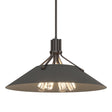 Hubbardton Forge 2017 Oil Rubbed Bronze Natural Iron Multi Henry Pendant
