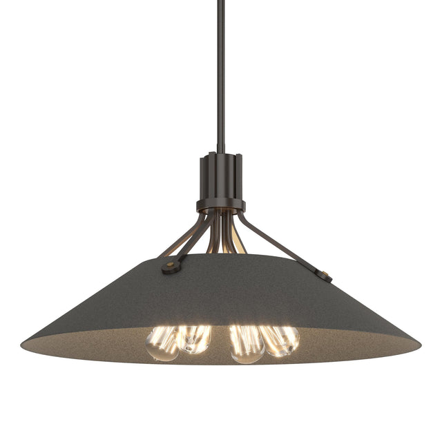 Hubbardton Forge 2017 Oil Rubbed Bronze Natural Iron Multi Henry Pendant
