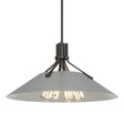 Hubbardton Forge 2017 Oil Rubbed Bronze Vintage Platinum Multi Henry Pendant