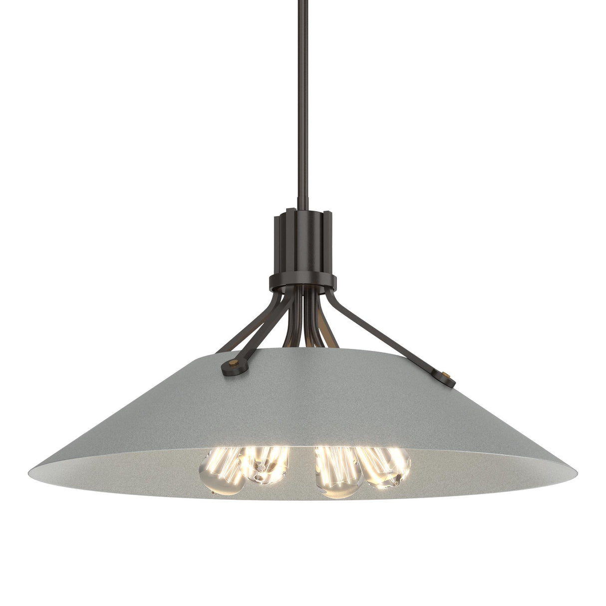 Hubbardton Forge 2017 Oil Rubbed Bronze Vintage Platinum Multi Henry Pendant