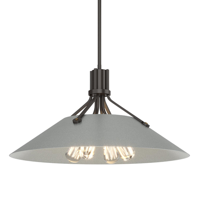 Hubbardton Forge 2017 Oil Rubbed Bronze Vintage Platinum Multi Henry Pendant