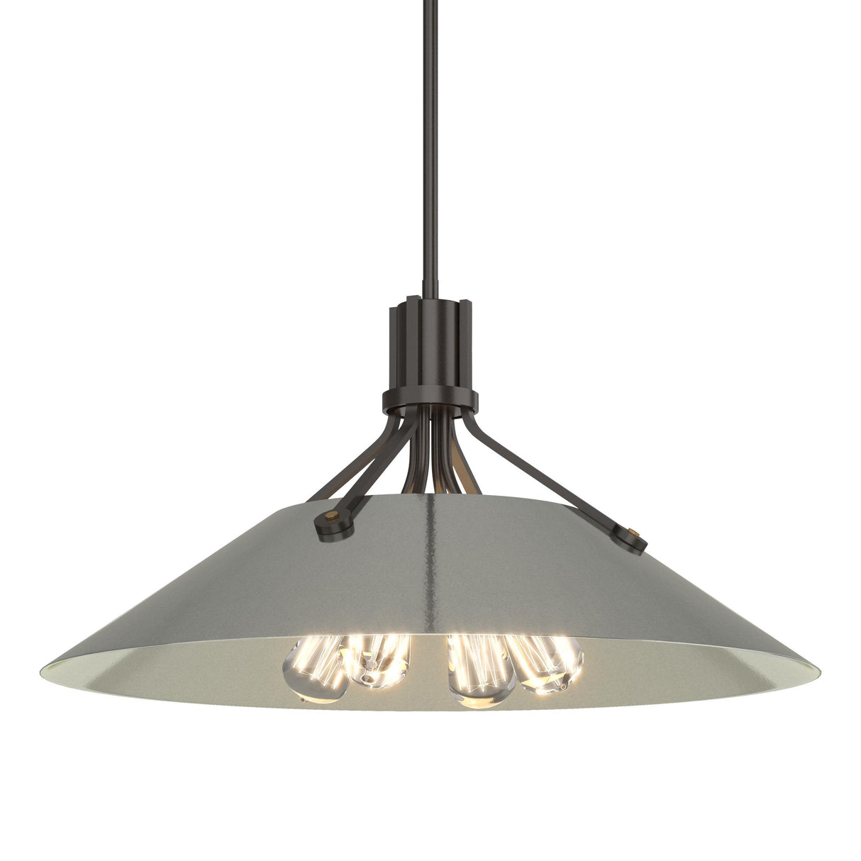 Hubbardton Forge 2017 Oil Rubbed Bronze Sterling Multi Henry Pendant
