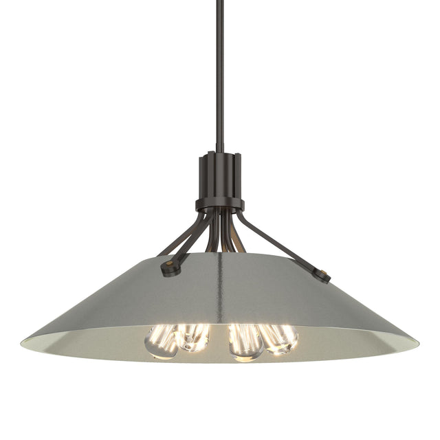 Hubbardton Forge 2017 Oil Rubbed Bronze Sterling Multi Henry Pendant