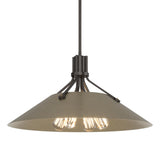 Hubbardton Forge 2017 Oil Rubbed Bronze Soft Gold Multi Henry Pendant