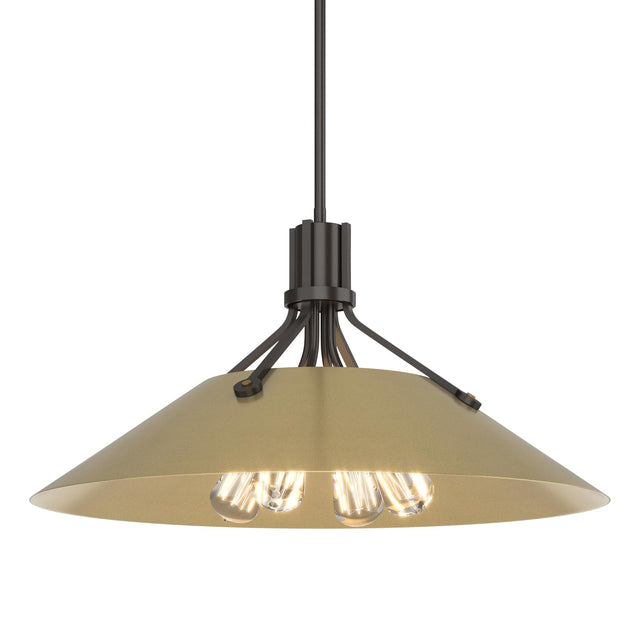 Hubbardton Forge 2017 Oil Rubbed Bronze Modern Brass Multi Henry Pendant