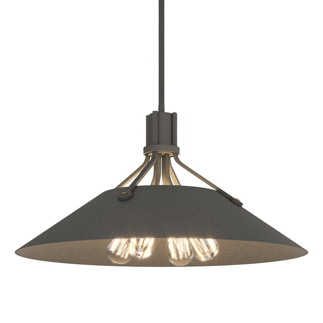 Hubbardton Forge 2017 Natural Iron Natural Iron Multi Henry Pendant