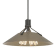Hubbardton Forge 2017 Natural Iron Soft Gold Multi Henry Pendant