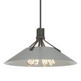 Hubbardton Forge 2017 Natural Iron Vintage Platinum Multi Henry Pendant