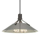 Hubbardton Forge 2017 Natural Iron Sterling Multi Henry Pendant