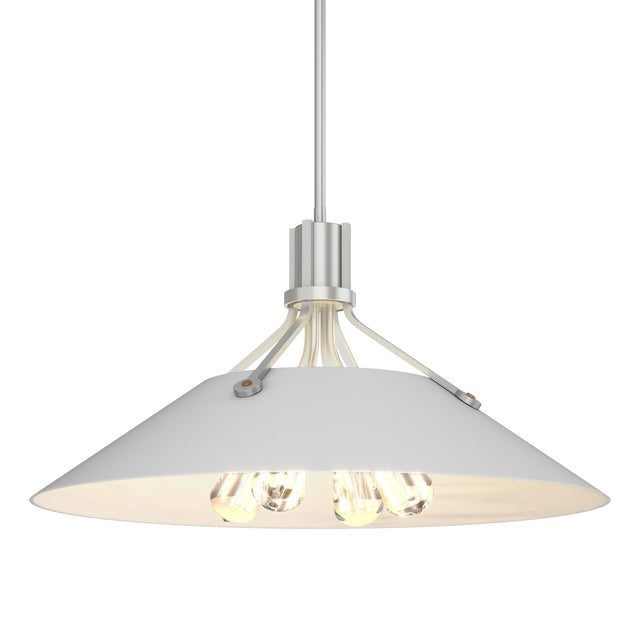 Hubbardton Forge 2017 Vintage Platinum White Multi Henry Pendant