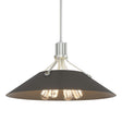 Hubbardton Forge 2017 Vintage Platinum Dark Smoke Multi Henry Pendant