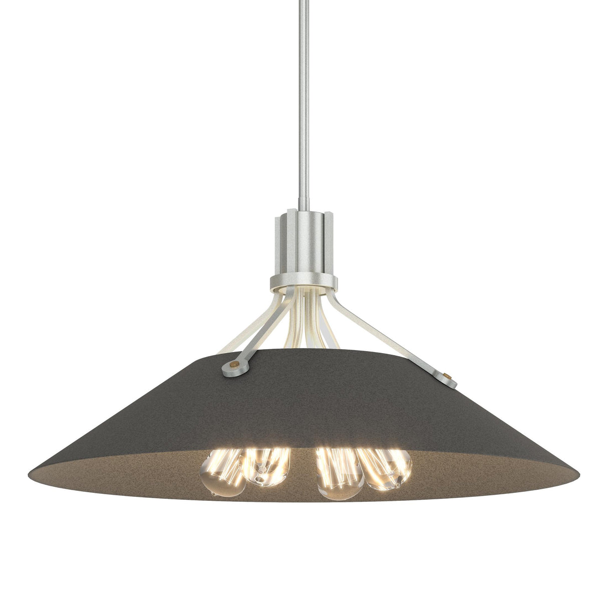 Hubbardton Forge 2017 Vintage Platinum Natural Iron Multi Henry Pendant