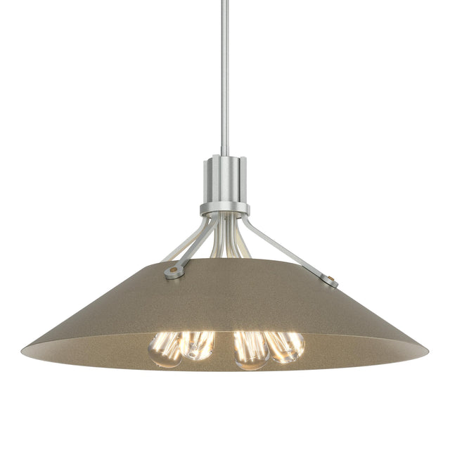 Hubbardton Forge 2017 Vintage Platinum Soft Gold Multi Henry Pendant