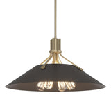 Hubbardton Forge 2017 Soft Gold Oil Rubbed Bronze Multi Henry Pendant