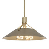 Hubbardton Forge 2017 Soft Gold Soft Gold Multi Henry Pendant
