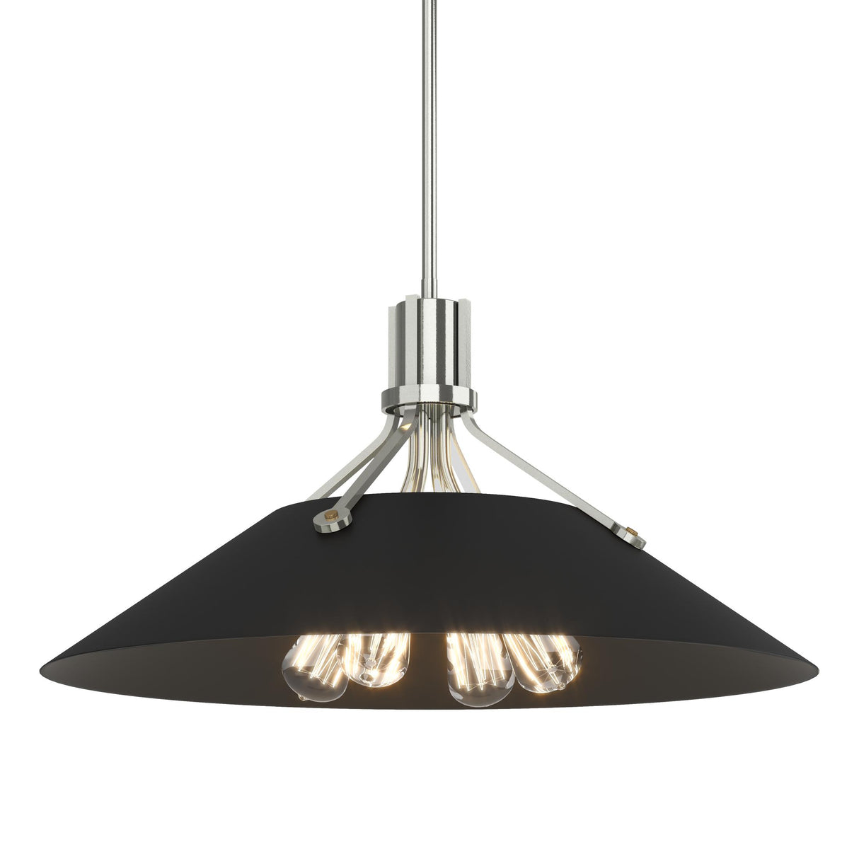 Hubbardton Forge 2017 Sterling Black Multi Henry Pendant
