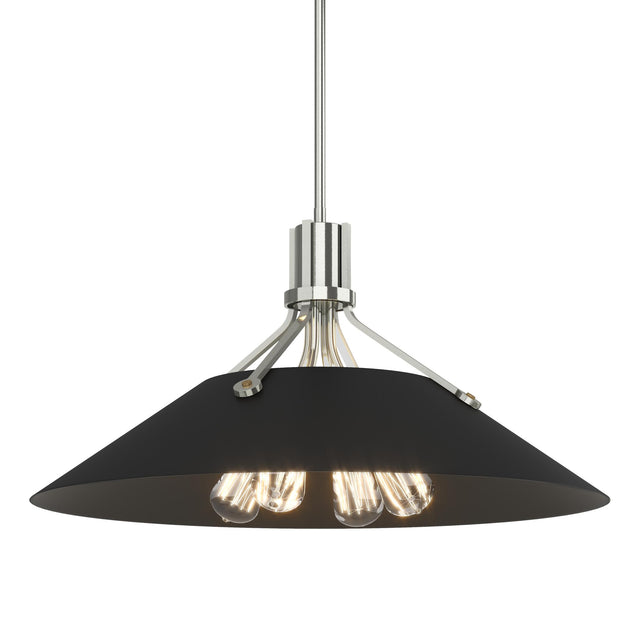 Hubbardton Forge 2017 Sterling Black Multi Henry Pendant