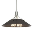 Hubbardton Forge 2017 Sterling Oil Rubbed Bronze Multi Henry Pendant
