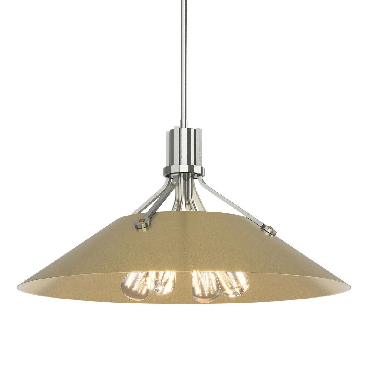 Hubbardton Forge 2017 Sterling Modern Brass Multi Henry Pendant