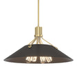 Hubbardton Forge 2017 Modern Brass Oil Rubbed Bronze Multi Henry Pendant