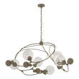 Hubbardton Forge 2021 Soft Gold Water Glass (LL) Sprig Circular Pendant